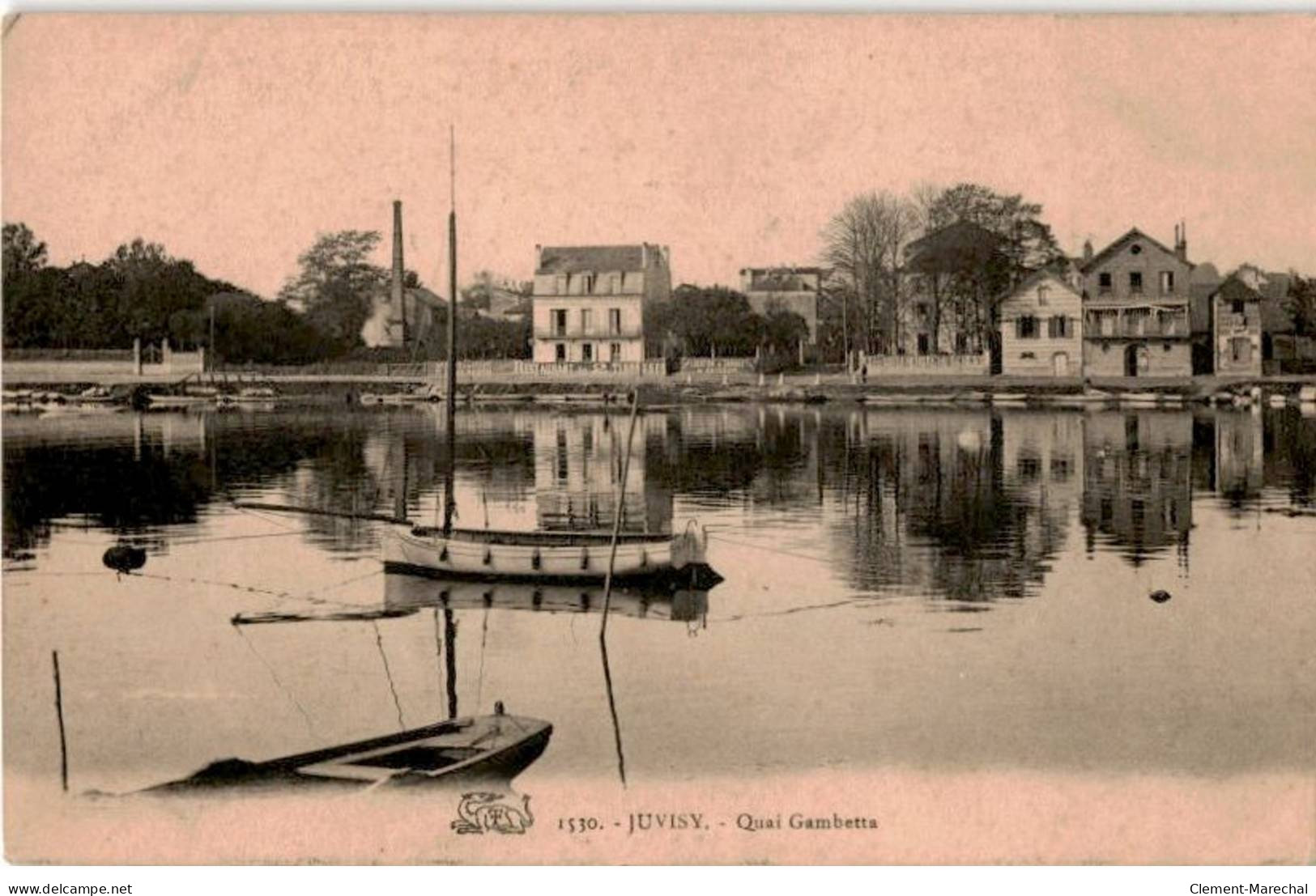 JUVISY-sur-ORGE: Quai Gambetta - Très Bon état - Juvisy-sur-Orge