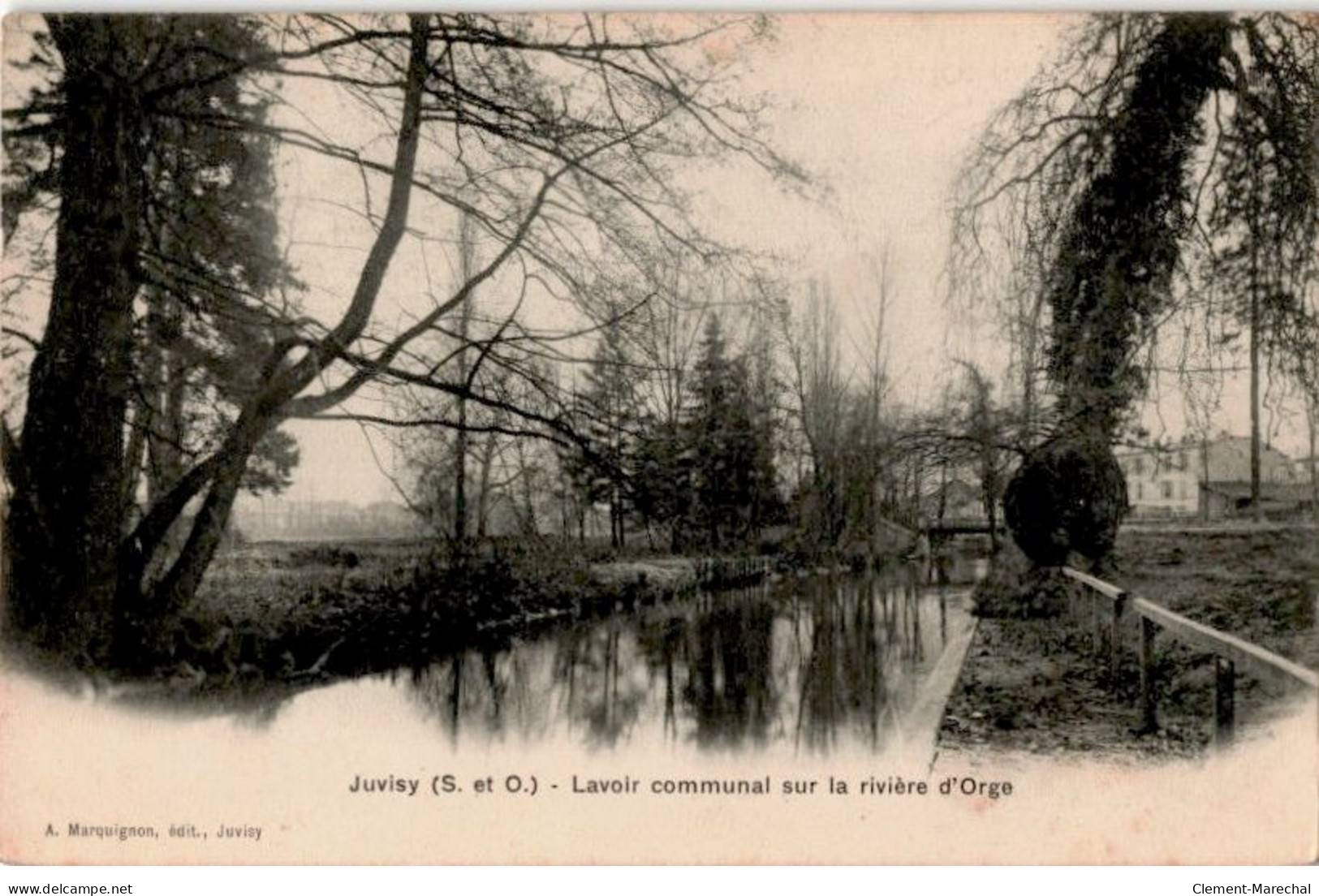 JUVISY-sur-ORGE: Lavoir Communal Sur La Rivière D'orge - Très Bon état - Juvisy-sur-Orge