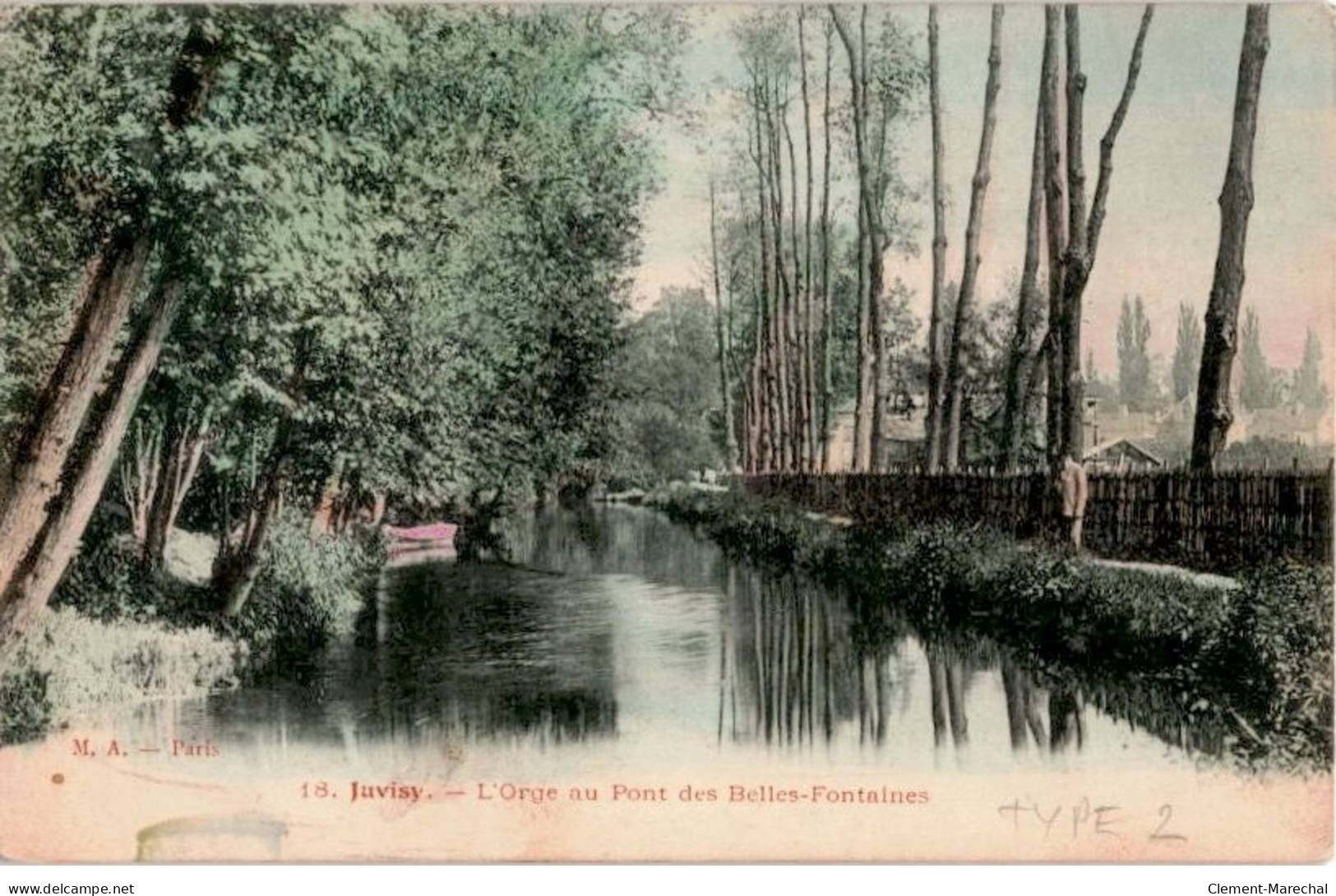 JUVISY-sur-ORGE: L'orge Au Pont Des Belles-fontaines - Très Bon état - Juvisy-sur-Orge