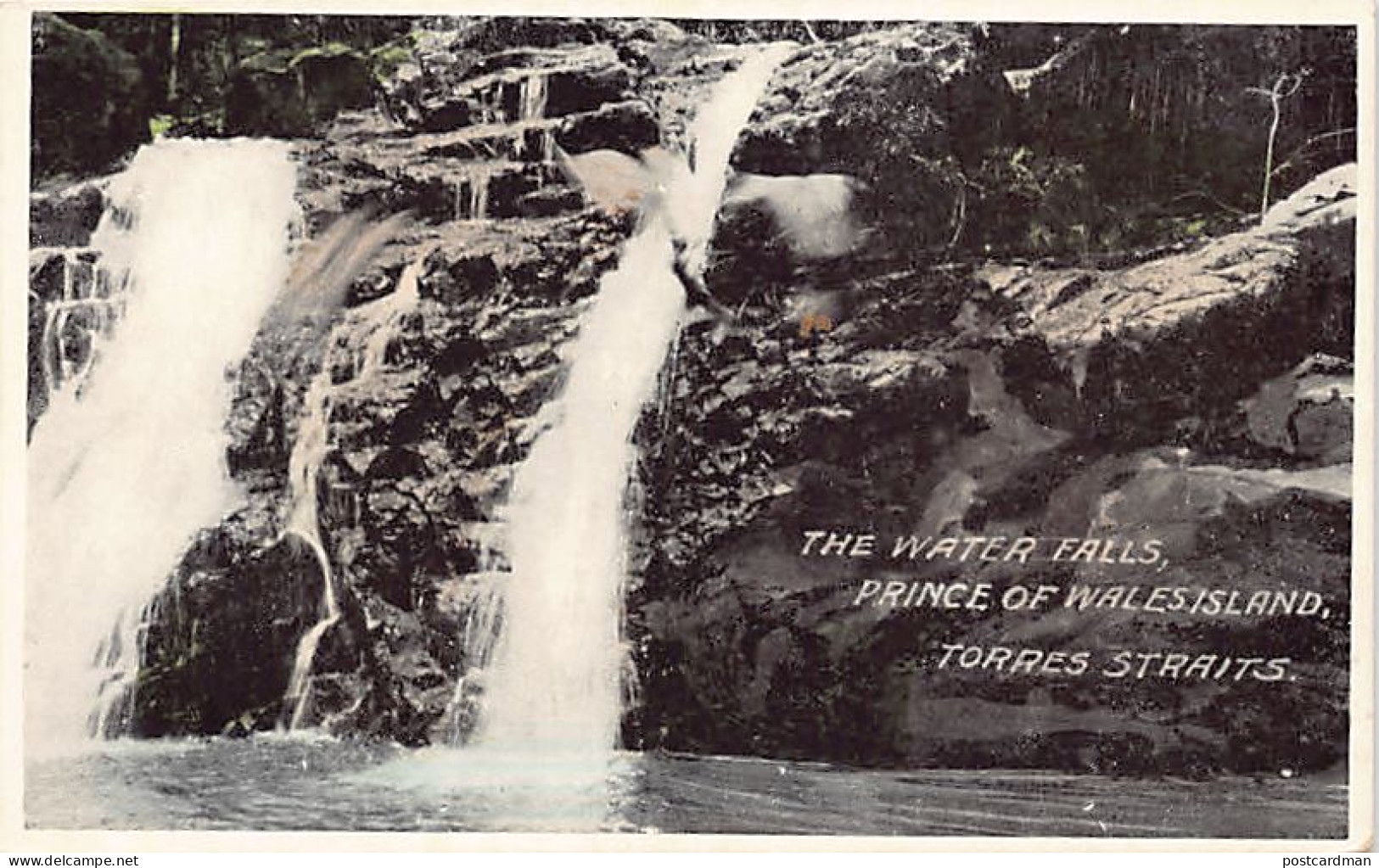 Australia - Prince Of Wales Island (QLD) The Water Fall, Torres Straits - Publ. Unknown  - Other & Unclassified