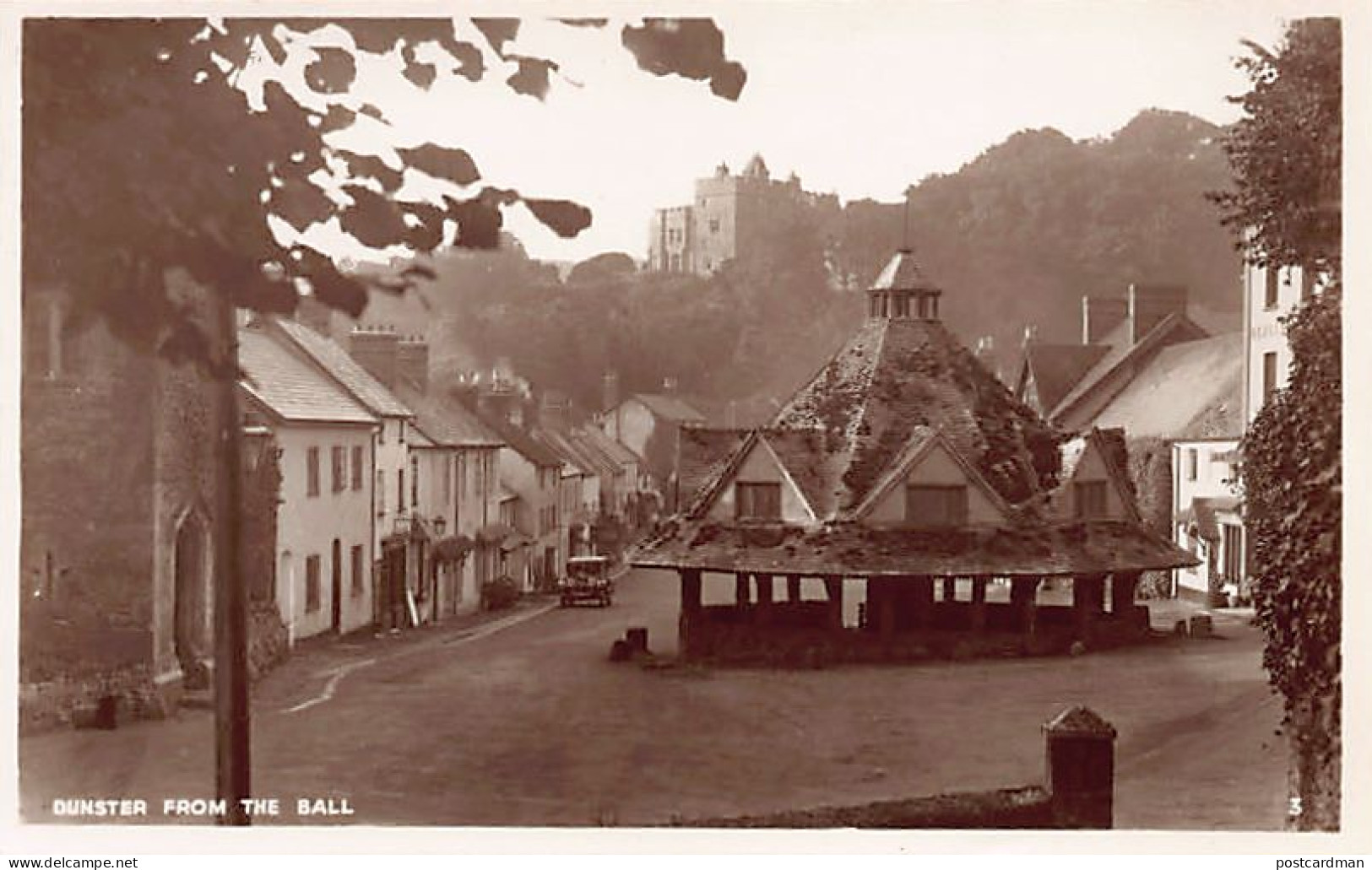 England - Som - DUNSTER From The Ball - Sonstige & Ohne Zuordnung