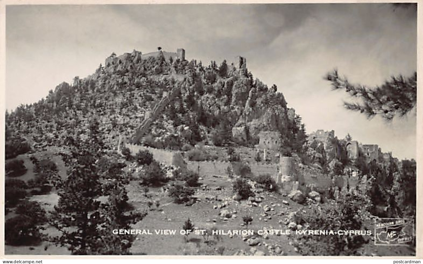 Cyprus - KYRENIA - General View Of St. Hilarion Castle - Publ. Mangoian Bros.  - Cipro