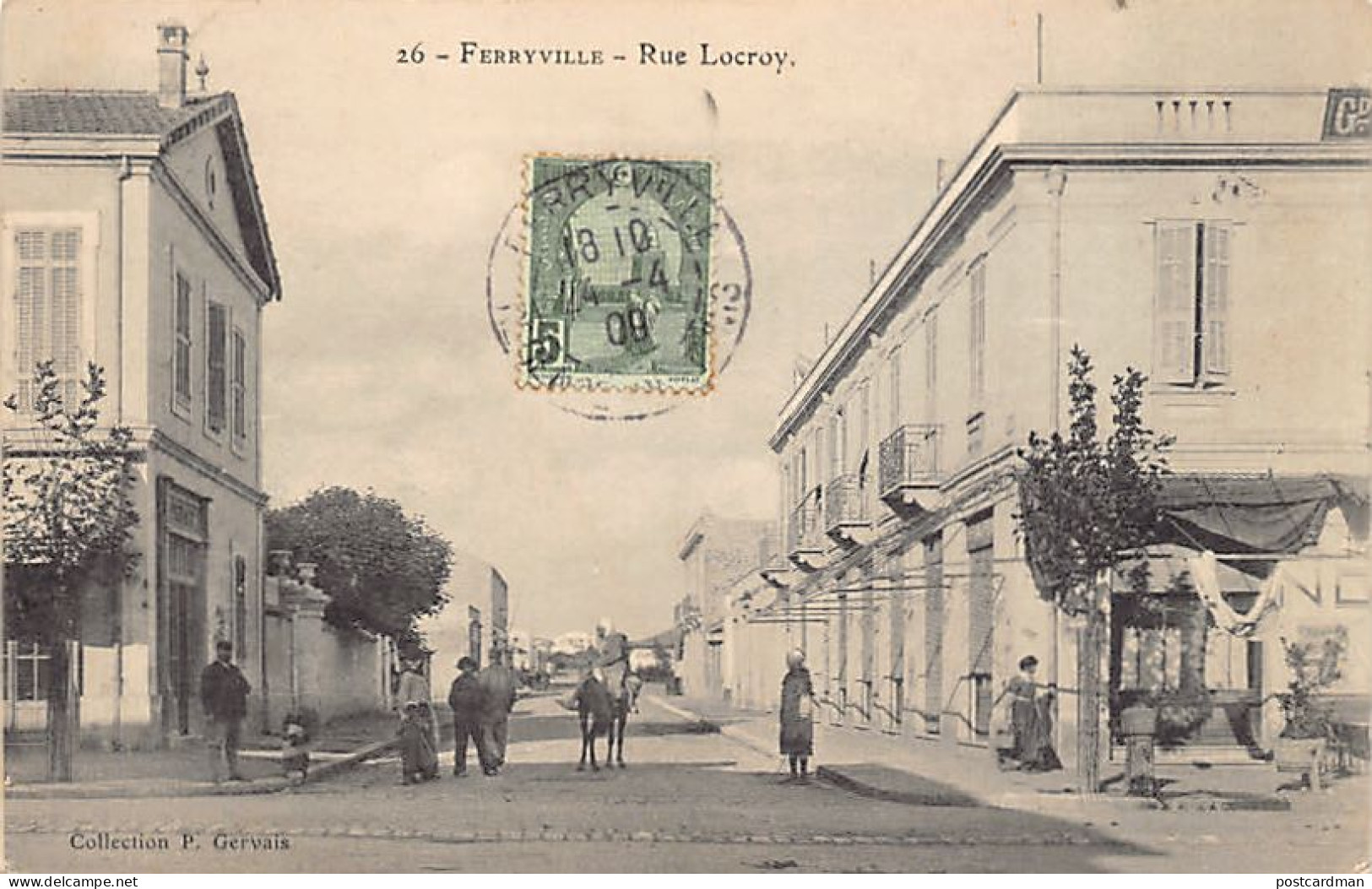 Tunisie - FERRYVILLE - Rue Locroy - Ed. P. Gervais 26 - Tunisie