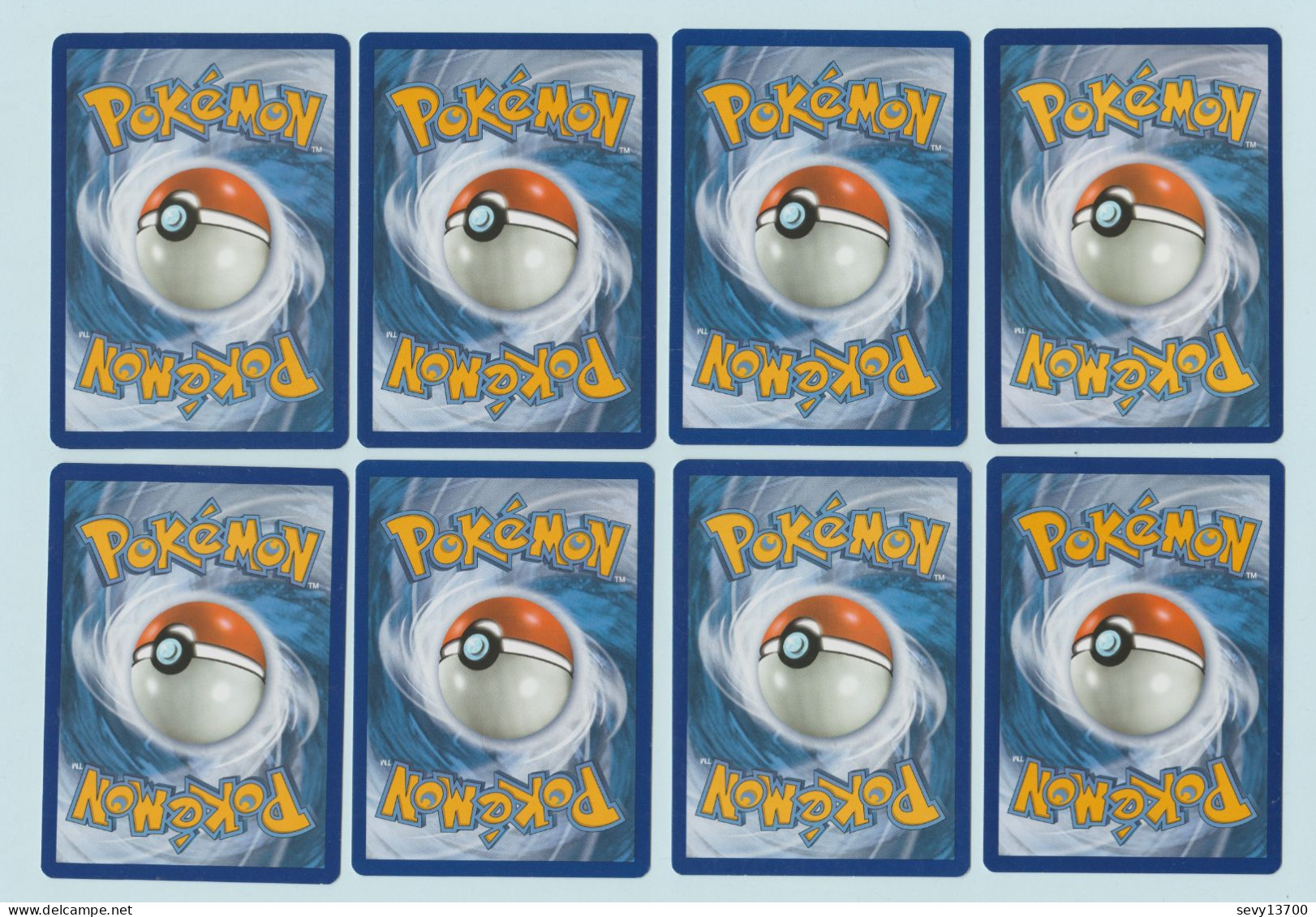 8 Cartes Pokémon/  Base : 25/156 4/156 73/156 92/149 80/156 7/147 60/156 - Dresseur : 064/073  (lot 21) - Lots & Collections