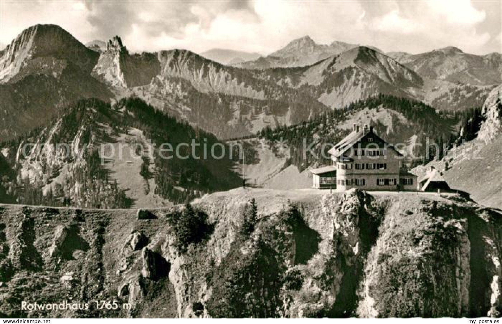 73333639 Rotwandhaus Gegen Risserkogel Und Benediktenwand Alpenpanorama Rotwandh - Schliersee