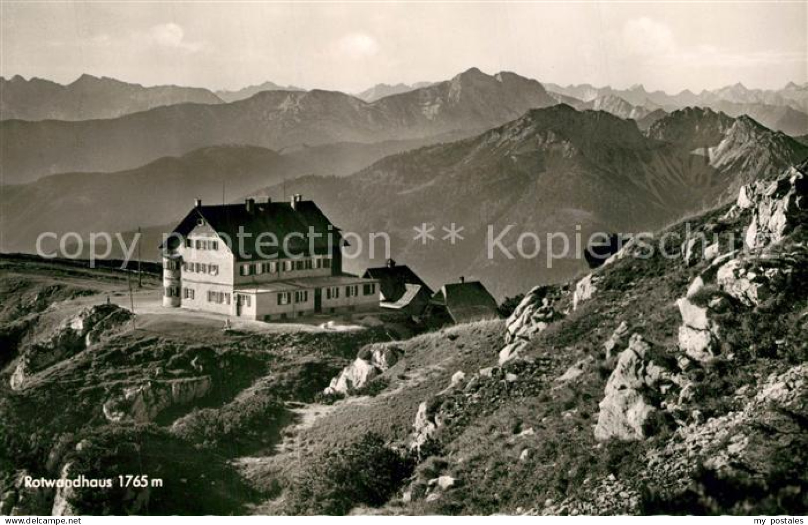 73333638 Rotwandhaus Gegen Rofan Und Schinder Alpenpanorama Rotwandhaus - Schliersee