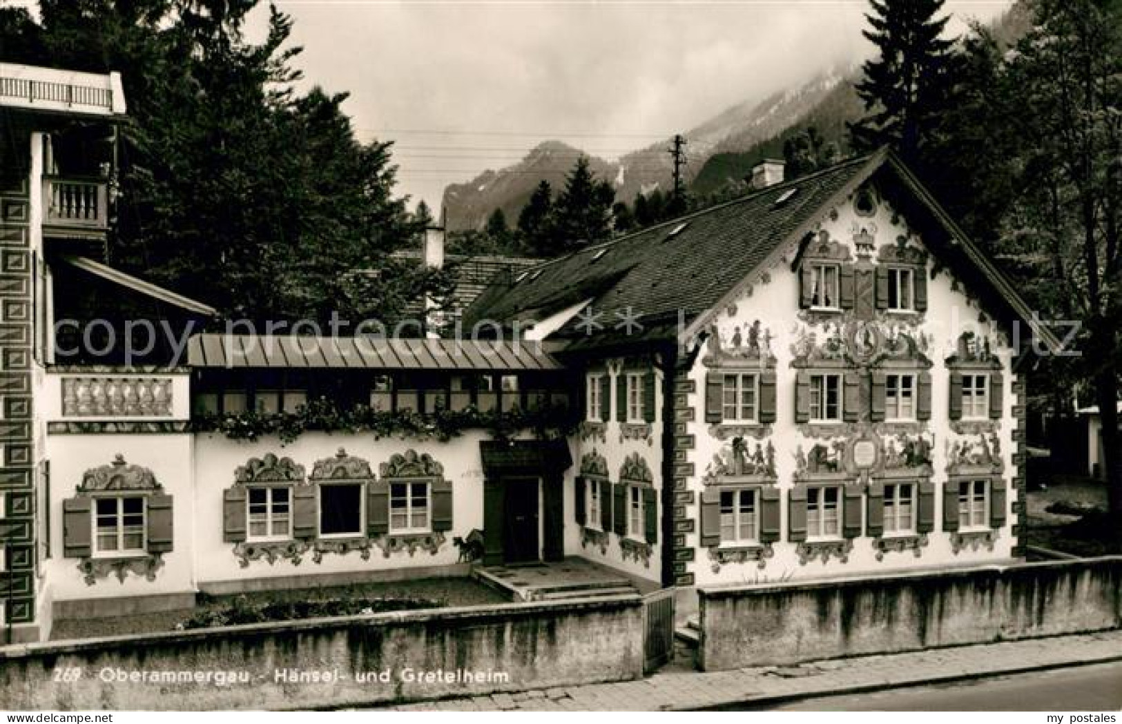 73333635 Oberammergau Haensel- Und Gretelheim Fassadenmalerei Oberammergau - Oberammergau