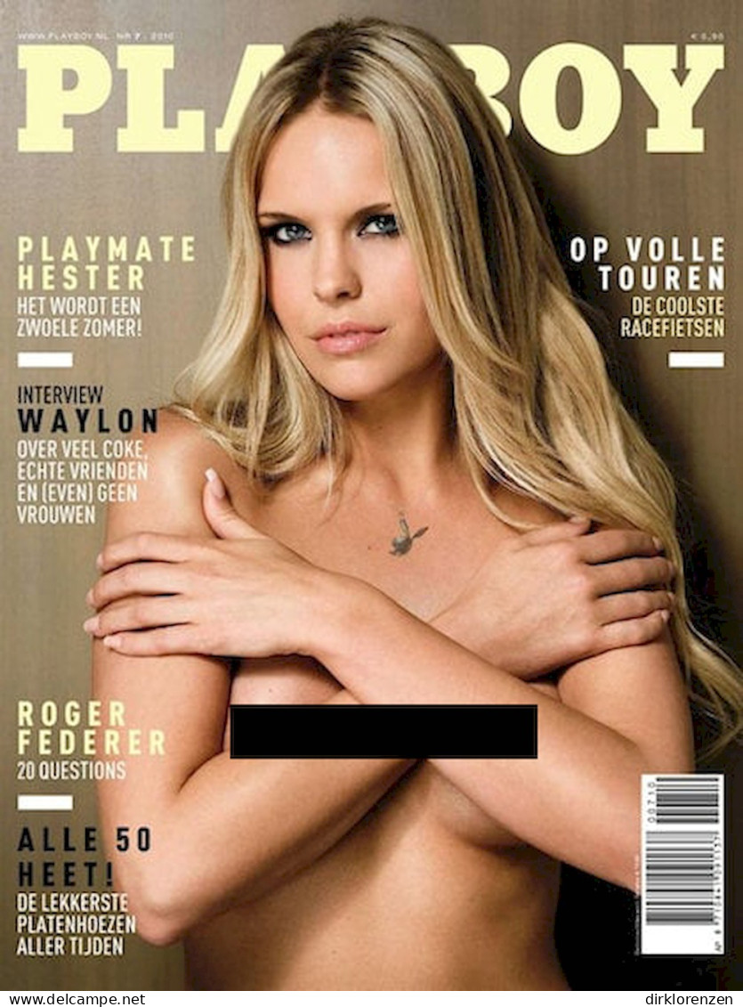 Playboy Magazine Netherlands 2010-07 Hester Winkel - Non Classés