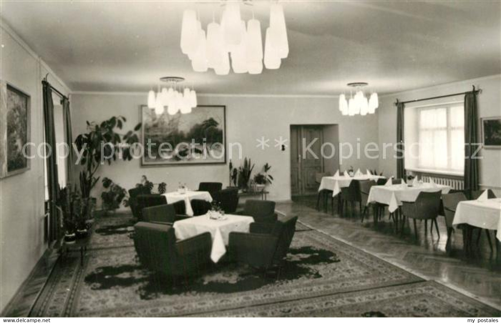 73333624 Moritzburg Sachsen HO Gaststaette Hotel Waldschaenke Roter Salon Moritz - Moritzburg