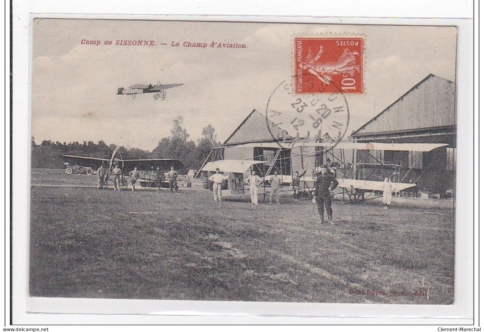 SISSONE : Le Champ D'aviation - Tres Bon Etat - Sissonne