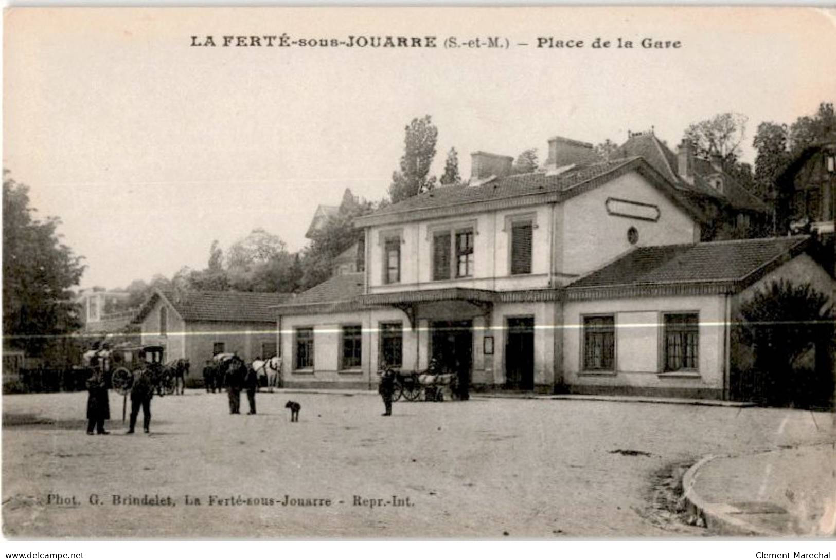 LA FERTE SOUS JOUARRE: Place De La Gare - Très Bon état - La Ferte Sous Jouarre