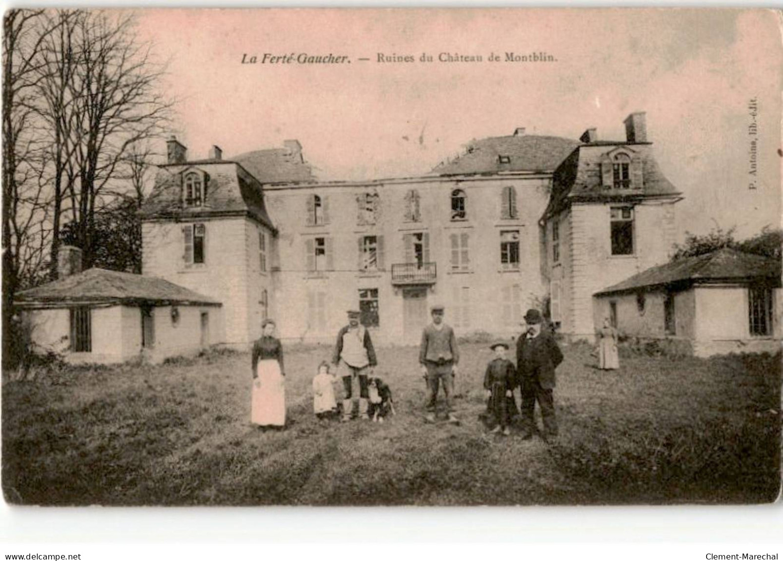 LA FERTE GAUCHER: Ruines Du Château De Montblin - Très Bon état - La Ferte Gaucher