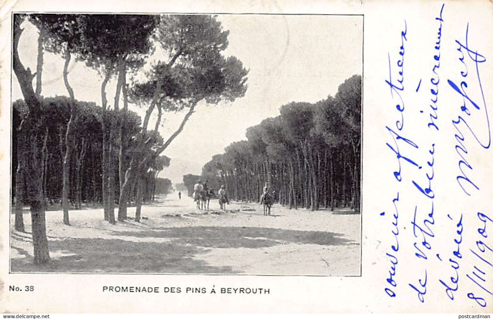 Liban - BEYROUTH - Promenade Des Pins - Ed. Inconnu 38 - Lebanon