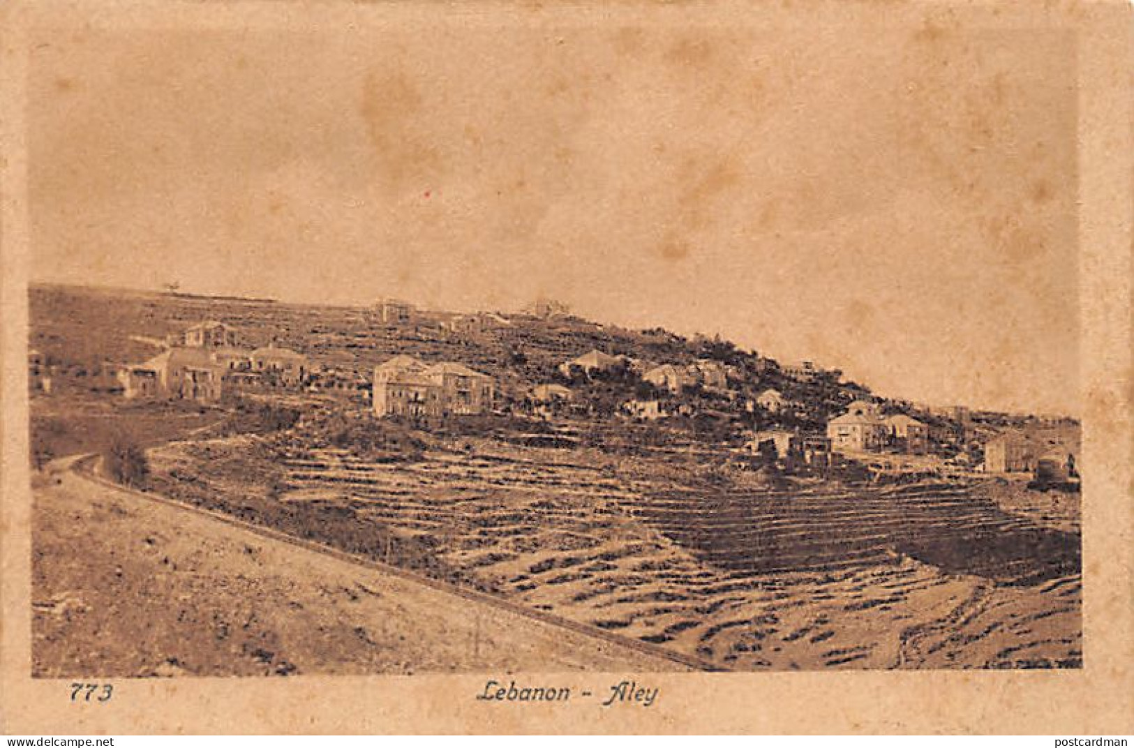 Liban - ALEY - Vue Générale - Ed. Sarrafian Bros. 773 - Libanon