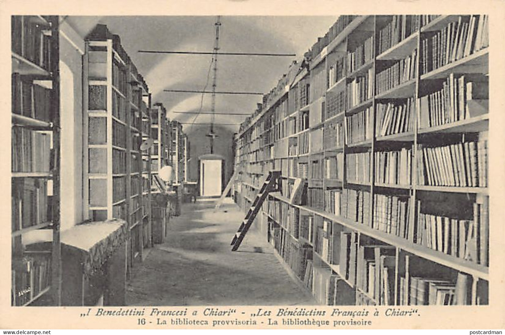 CHIARI (BS) I Benedetinni Francesi A Chiari - La Biblioteca Provvisoria - Autres & Non Classés