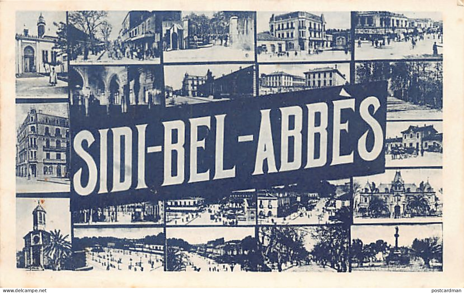Algérie - SIDI BEL ABBÈS - Carte Multi-vues - Ed. L.L. Lévy  - Sidi-bel-Abbes