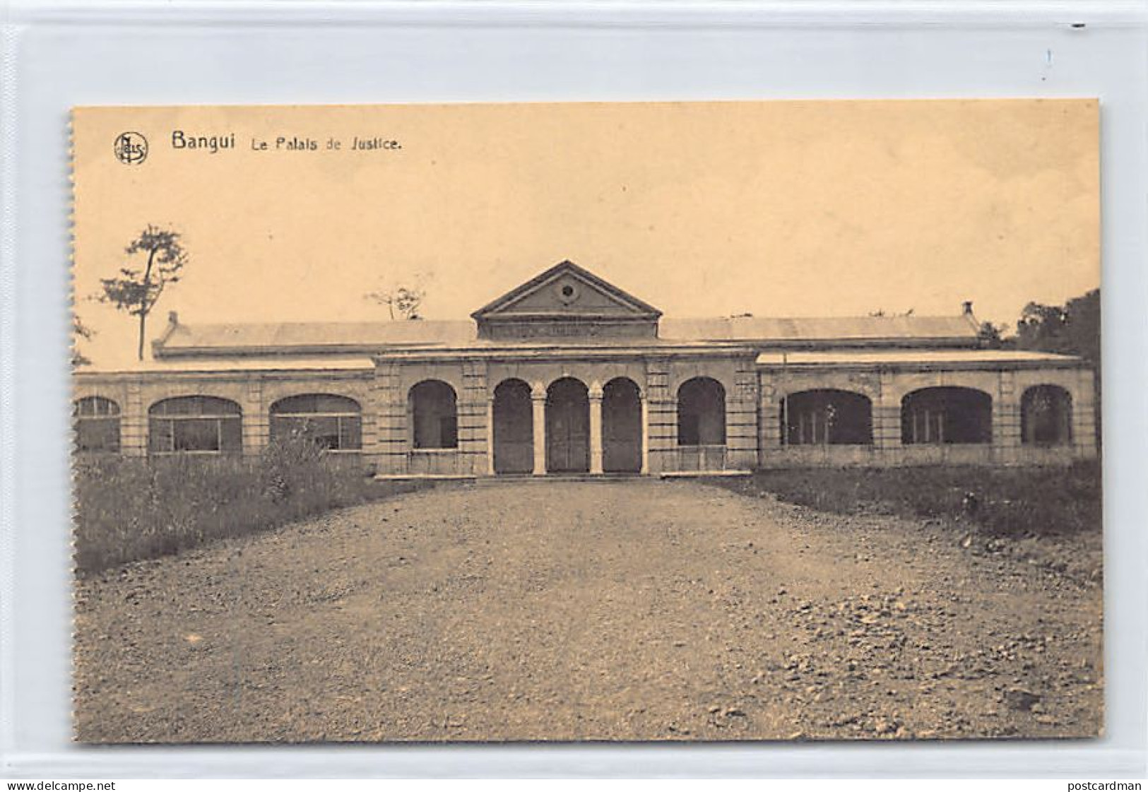 Centrafrique - BANGUI - Le Palais De Justice - Ed. Nels - Centrafricaine (République)