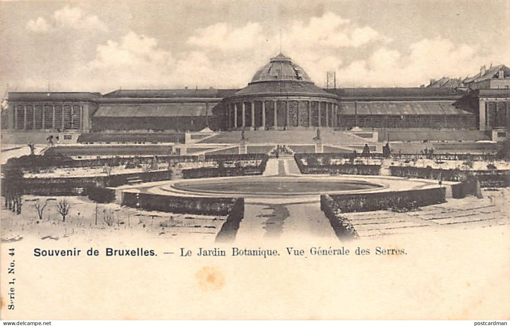 BRUXELLES - Le Jardin Botanique - Vue Générale Des Serres - Ed. Vanderauwera Série 1 N. 44 - Foreste, Parchi, Giardini