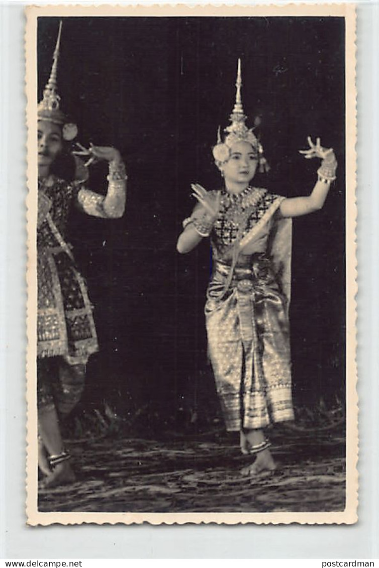Cambodge - Danseuses Cambodgiennes - CARTE PHOTO - Ed. Inconnu  - Camboya
