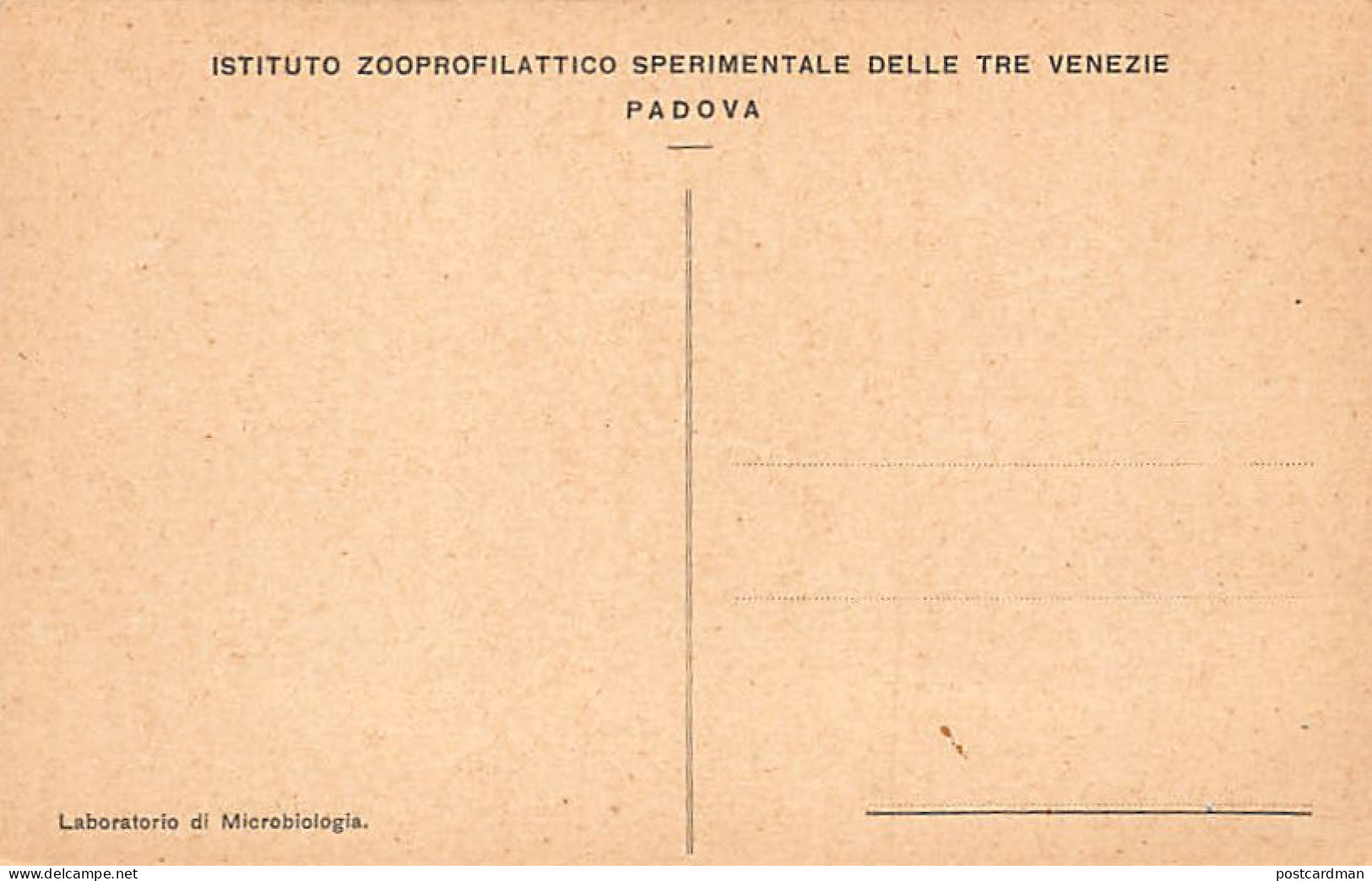 PADOVA - Istituto Zooprofilattico Sperimentale Delle Tre Venezie - Laboratorio Di Microbiologia - Padova (Padua)