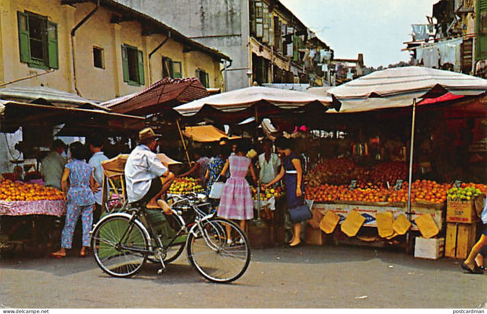 Singapore - Fruits Stall In Chinatown - Publ. S.W. S306 - Singapour