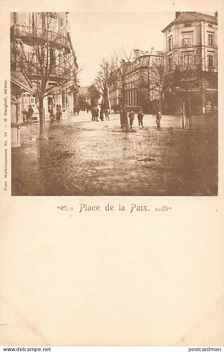 MULHOUSE - Place De La Paix - Ed. H. Gangloff - Mulhouse