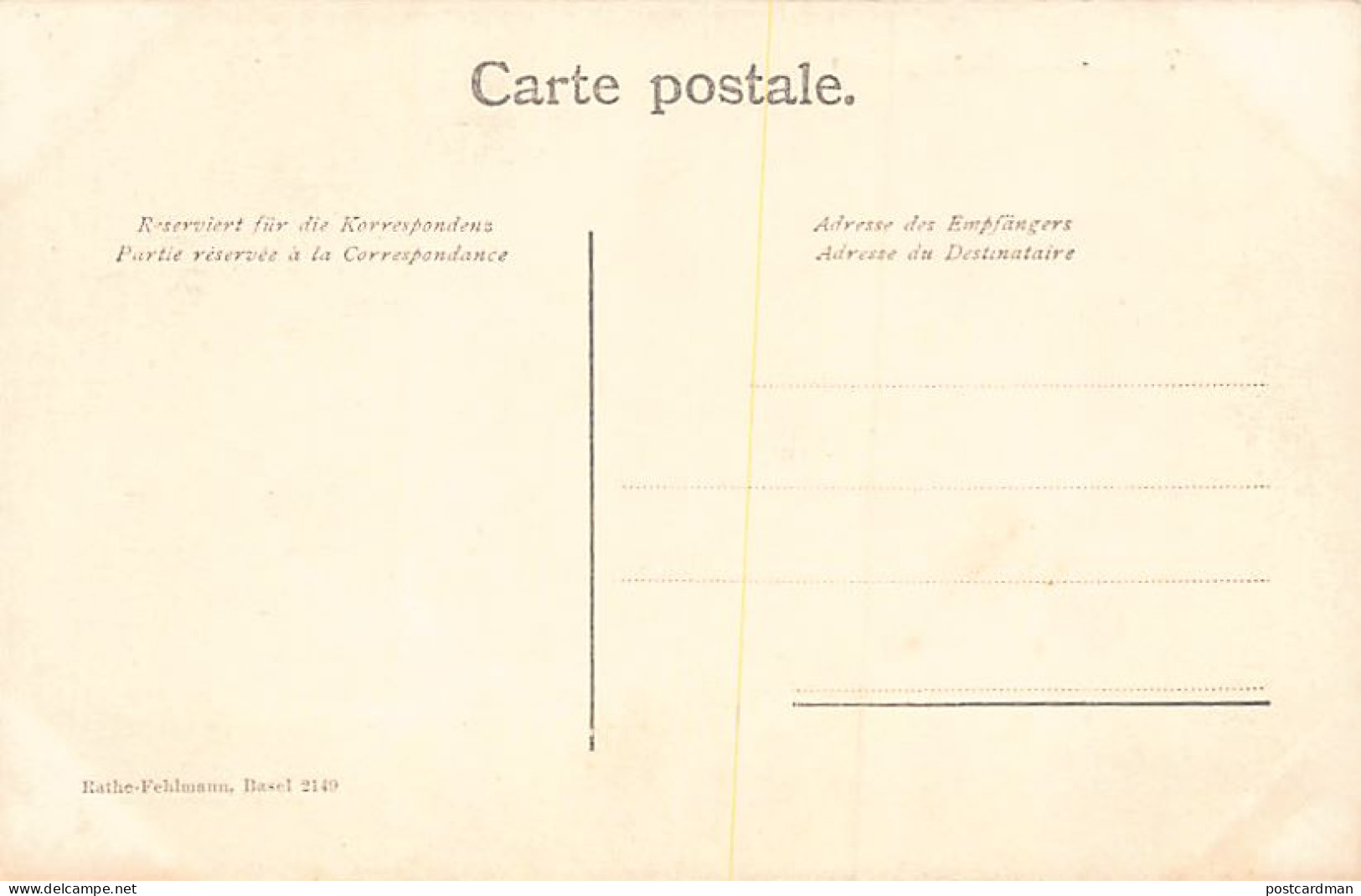 Schweiz - BASEL - Leonhardsgraben - Verlag Rathe-Fehlmann 2149 - Bazel