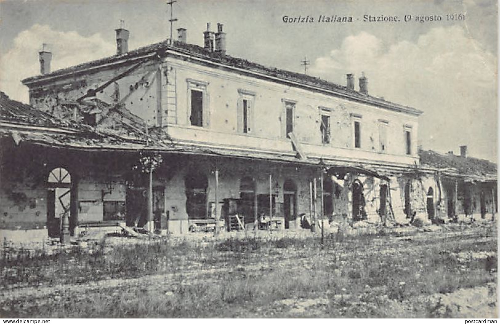 GORIZIA - Gorizia Italiana - Stazione 9 Agosto 1916 - Gorizia