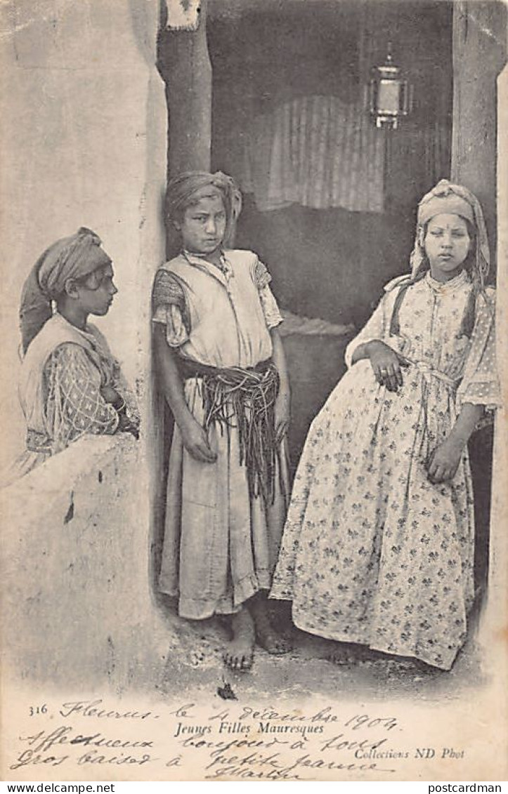 Algérie - Jeunes Filles Mauresques - Ed. Neurdein ND Phot. 316 - Vrouwen