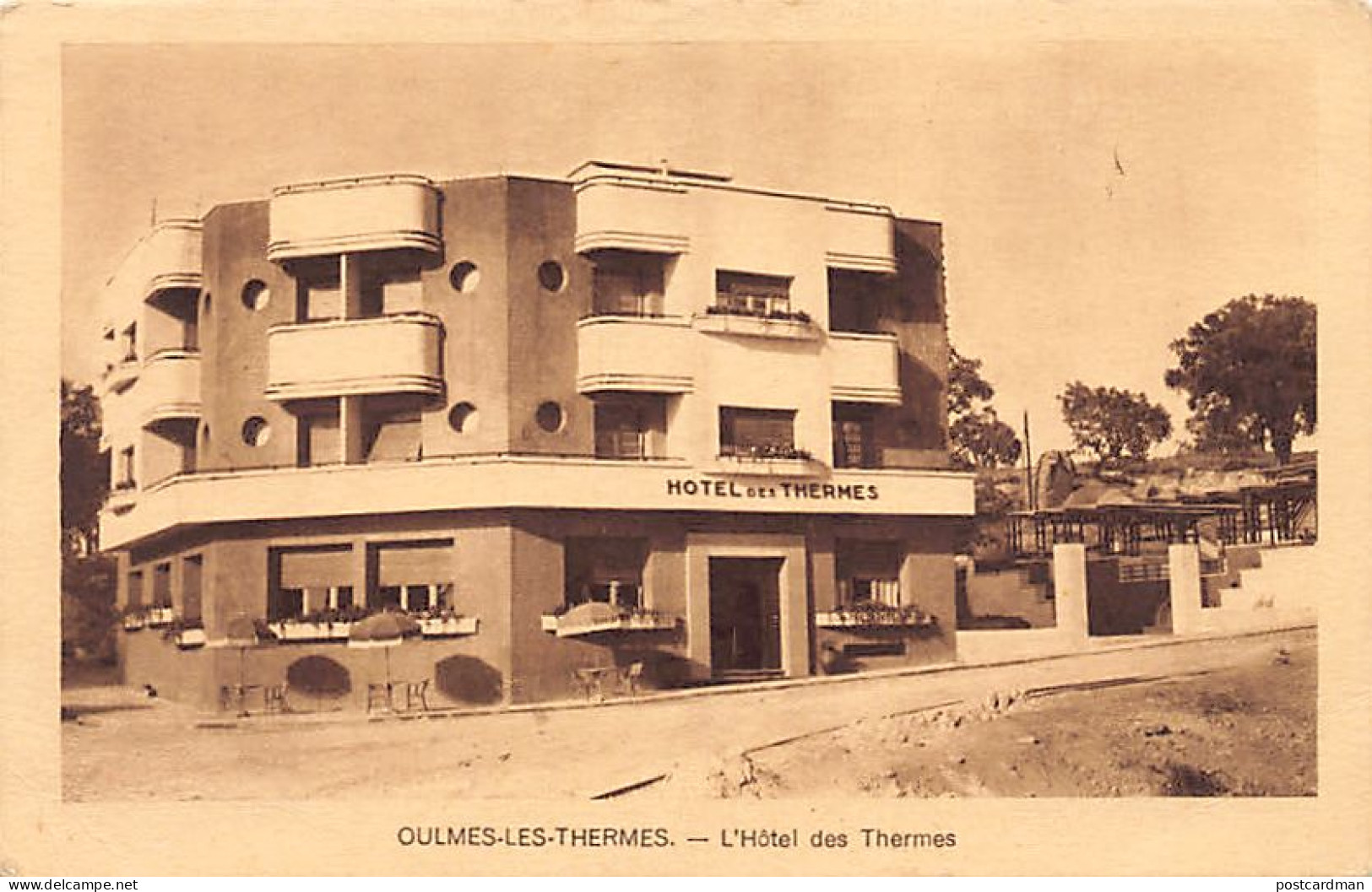 Maroc - OULMES LES THERMES - L'Hôtel - Ed. Inconnu  - Sonstige & Ohne Zuordnung