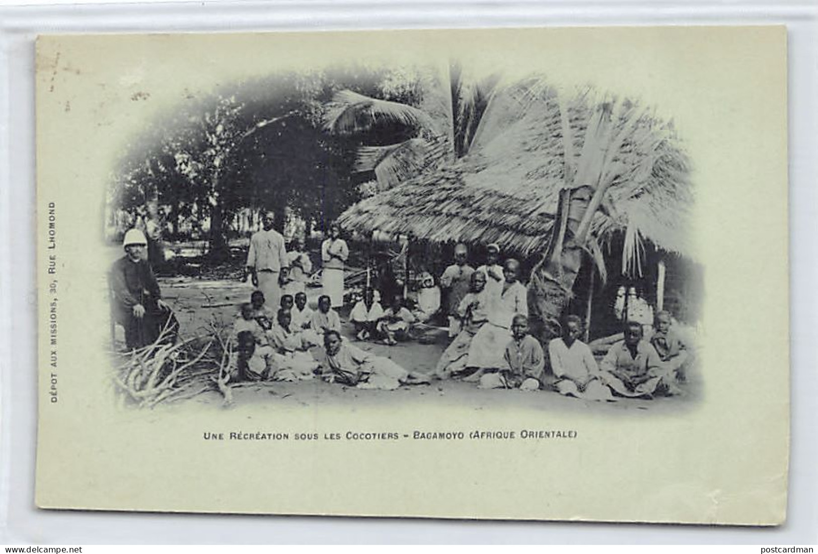 Tanganyika - BAGAMOYO - Recreation Under The Coconut Trees - Publ. Dépôt Aux Missions  - Tanzania