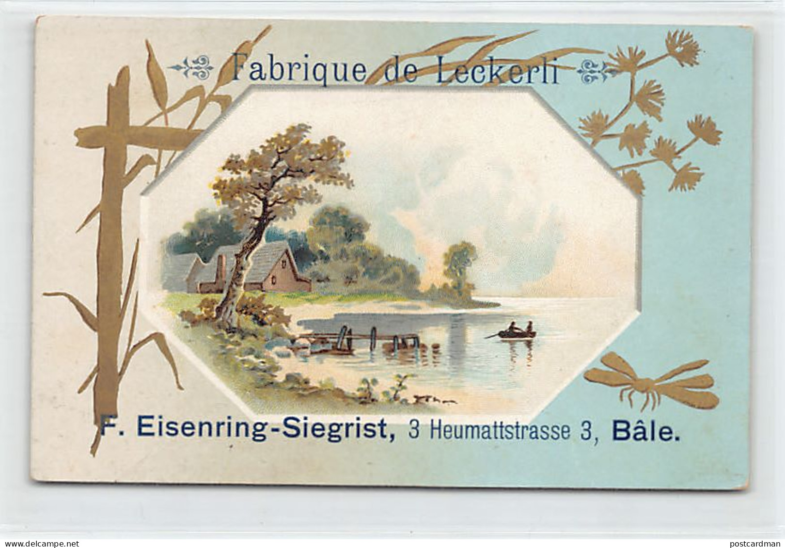 BASEL - Fabrique De Leckeri F.Eisenring-Siegrist - Verlag Unbekannt  - Basel