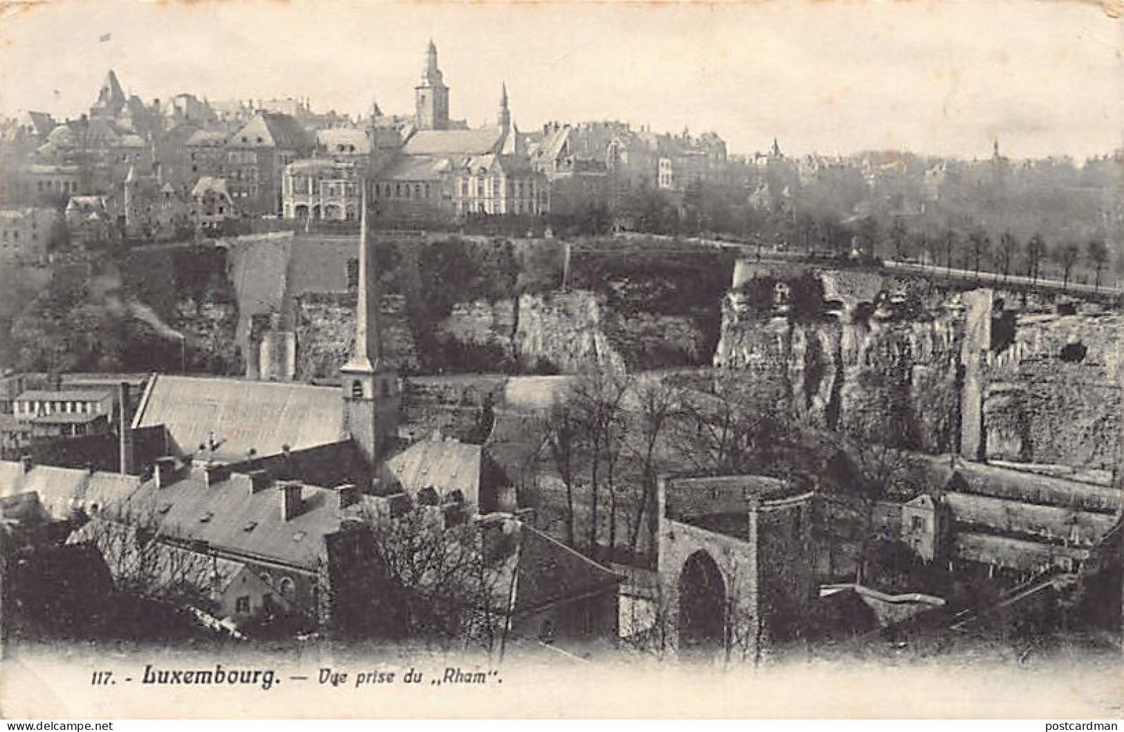 LUXEMBOURG-VILLE - Vue Prise Du Rham - Ed. P. C. Schoren 117 - Luxembourg - Ville