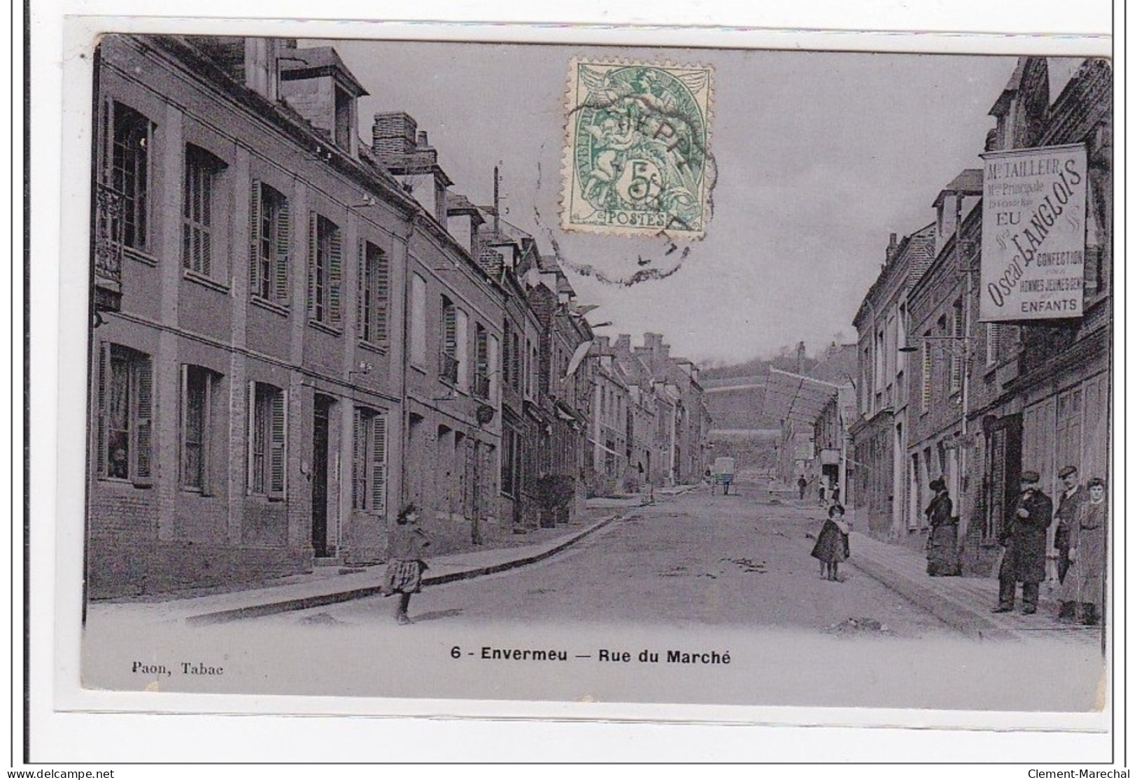 ENVERMEU : Rue Du Marché - Tres Bon Etat - Envermeu
