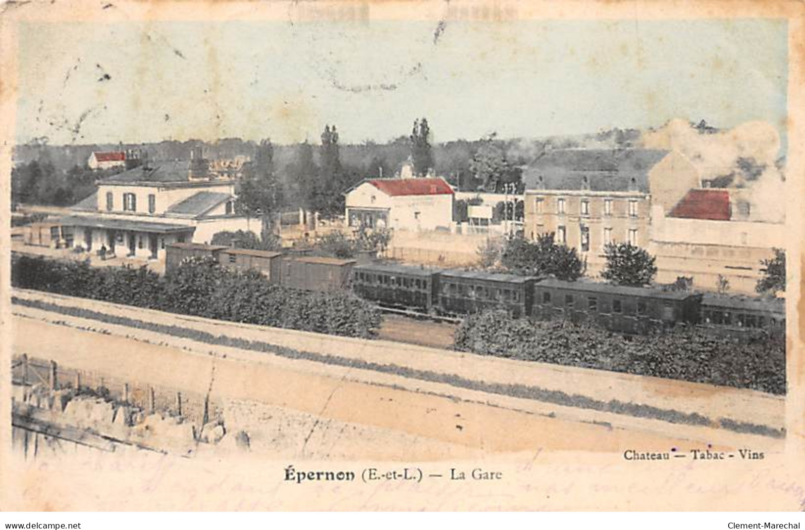 EPERNON - La Gare - Très Bon état - Epernon