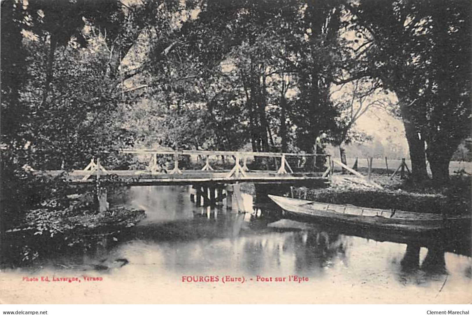 FOURGES - Pont Sur L'Epte - Très Bon état - Fourges