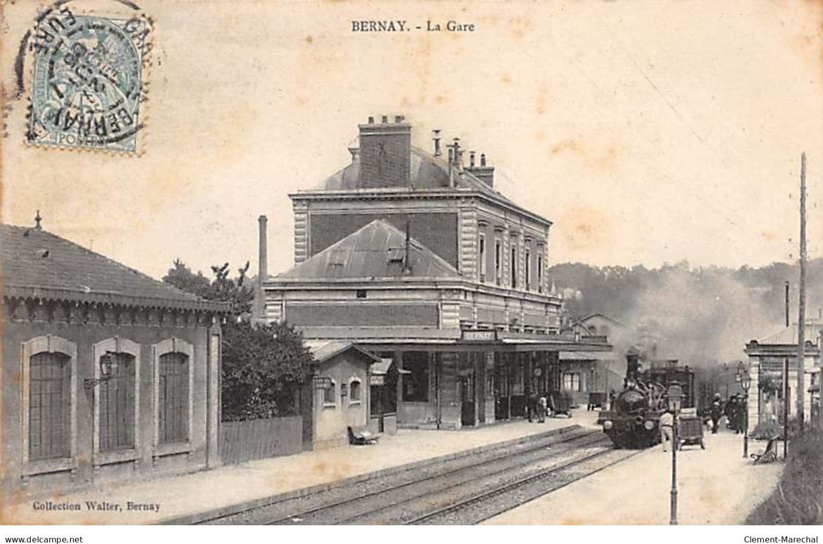 BERNAY - La Gare - Très Bon état - Bernay