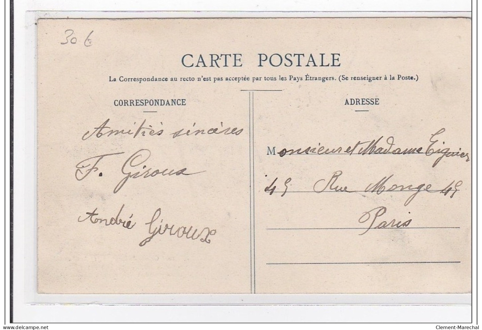 LIMOGES : Greve De Limoges 17 Avril 1905, Angle Du Jardin D'orsay Ou A Eu Lieu La Fusillade Vardelle - Tres Bon Etat - Limoges