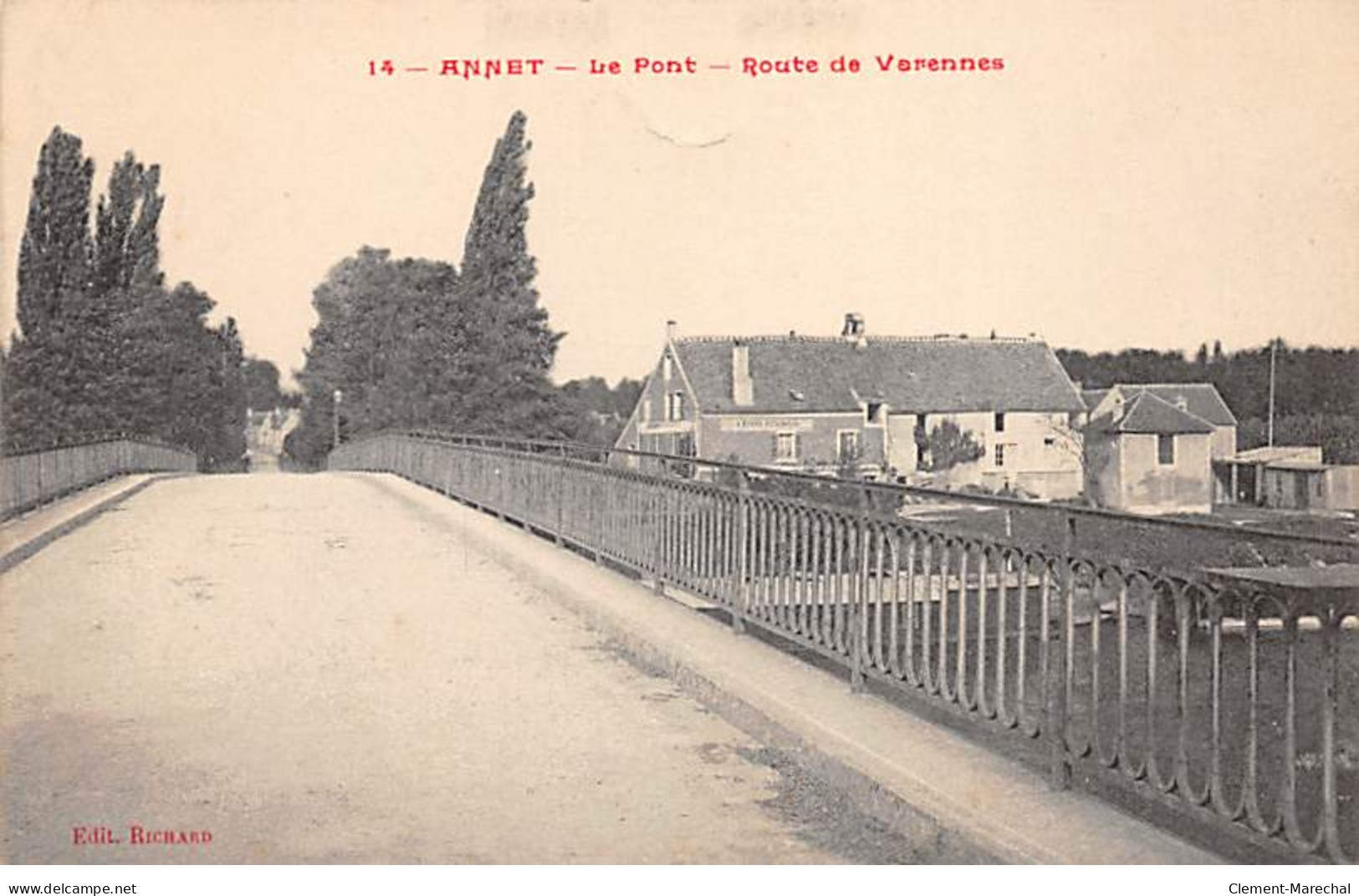 ANNET - Le Pont - Route De Varennes - Très Bon état - Anet