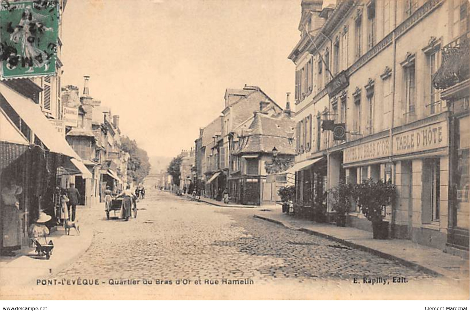 PONT L'EVEQUE - Quartier Du Bras D'Or Et Rue Hamelin - Très Bon état - Pont-l'Evèque