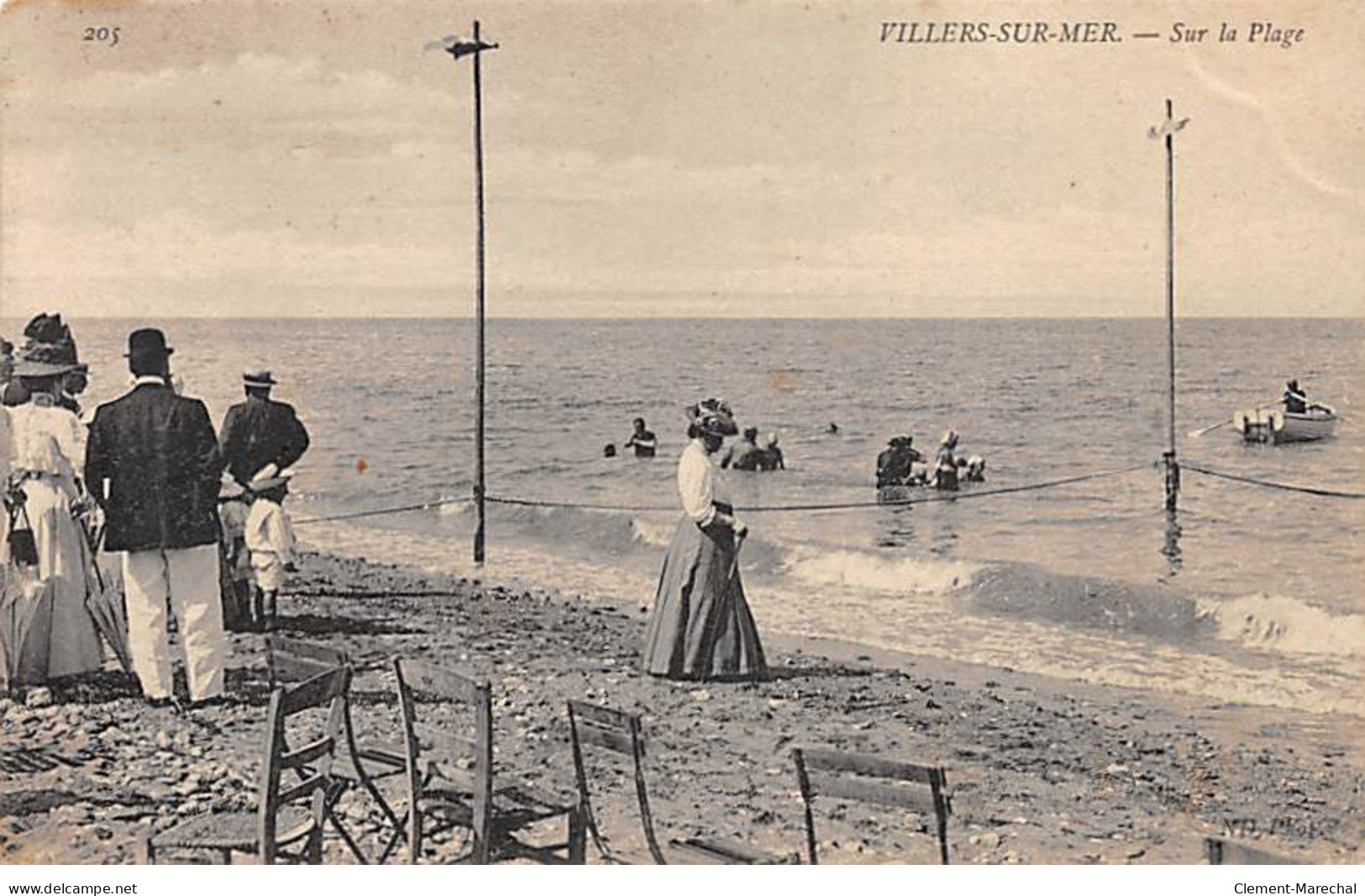 VILLERS SUR MER - Sur La Plage - Très Bon état - Villers Sur Mer