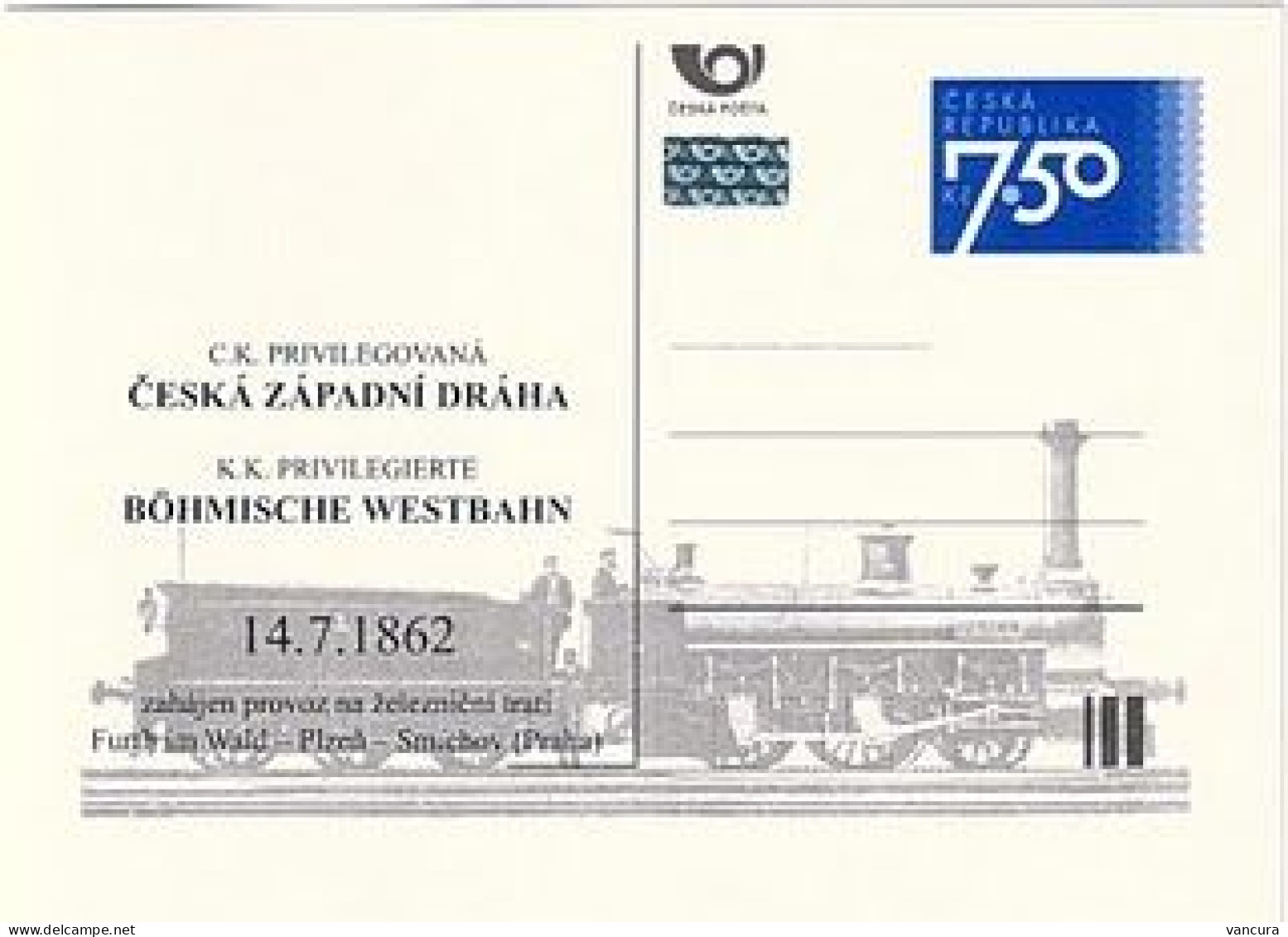 CDV C Czech Republic  K.K. Privilegierte Böhmische Westbahn 2007 - Trains