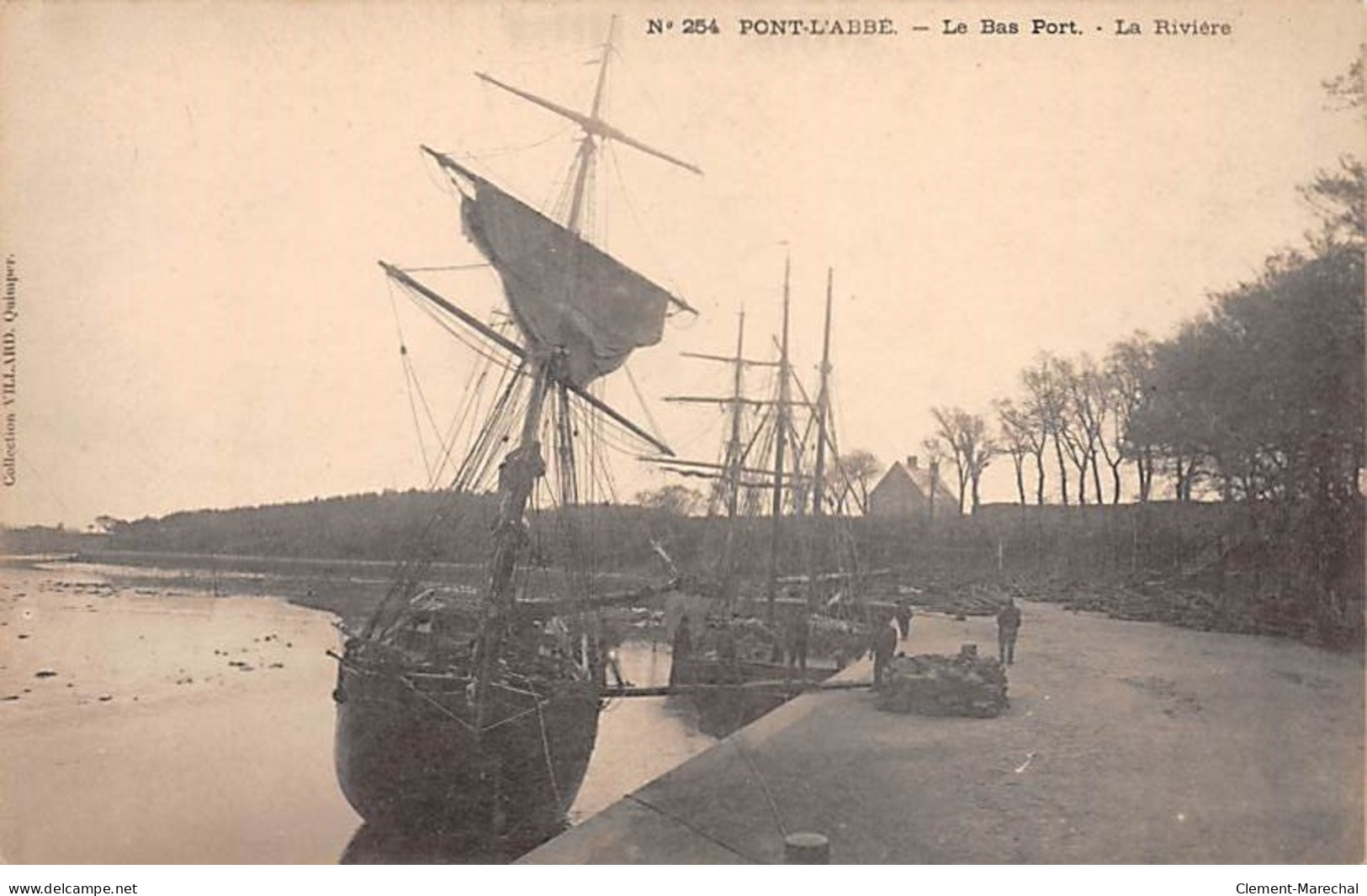 PONT L'ABBE - Le Bas Port - La Rivière - Très Bon état - Pont L'Abbe