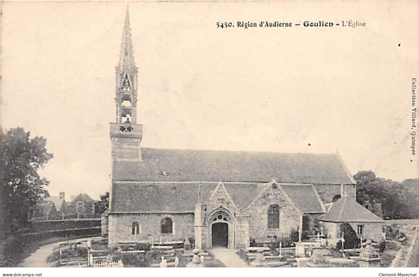 Région D'Audierne - GOULIEN - L'Eglise - Très Bon état - Audierne