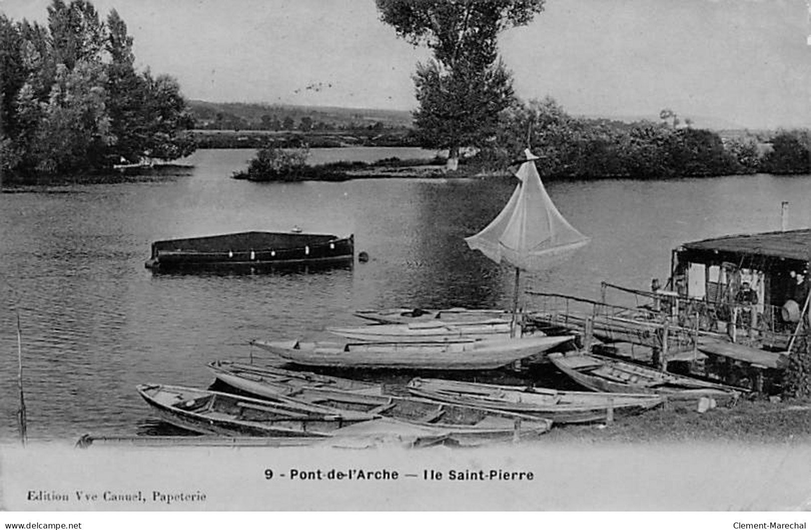 PONT DE L'ARCHE - Ile Saint Pierre - Très Bon état - Pont-de-l'Arche