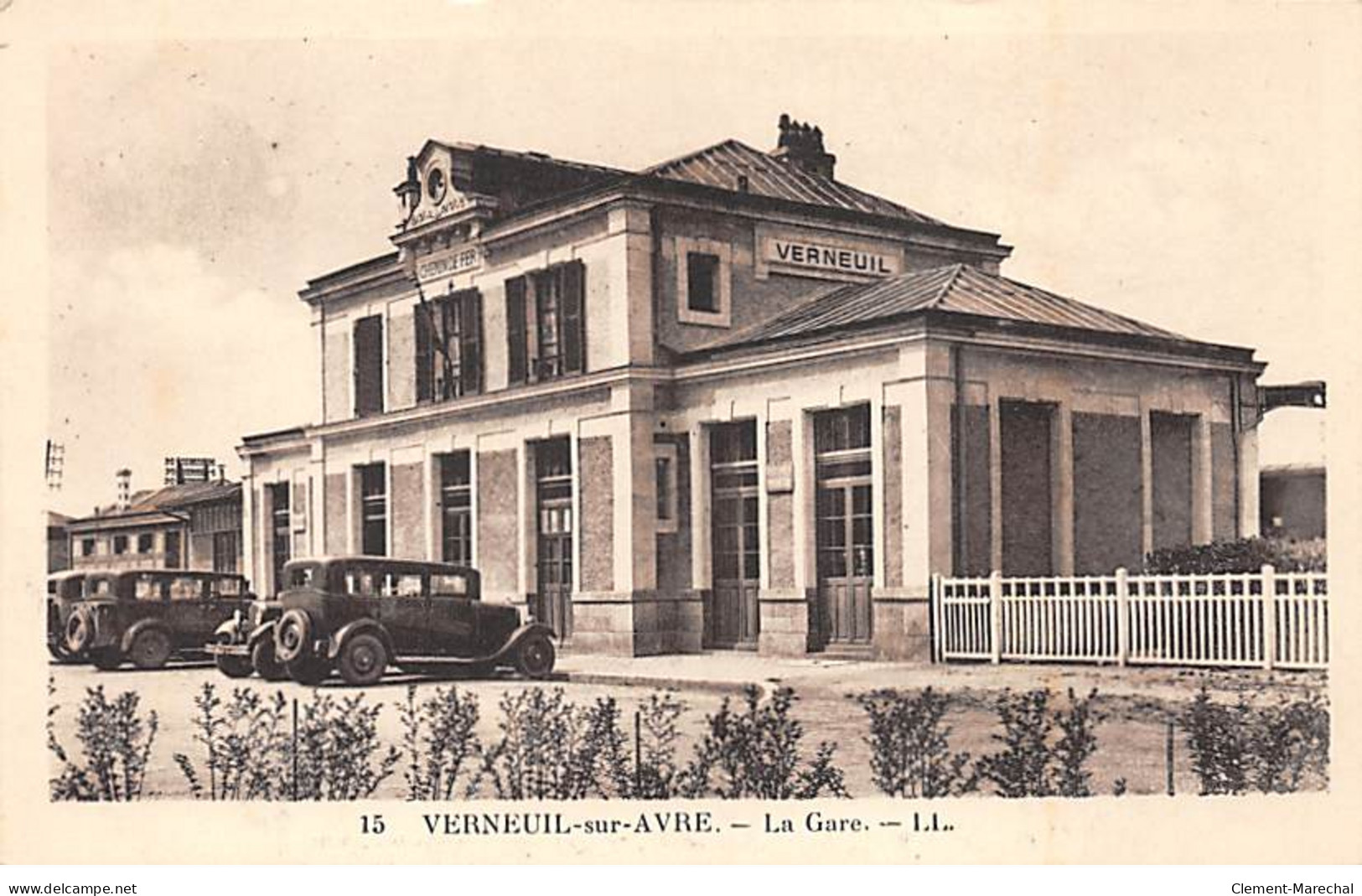 VERNEUIL SUR AVRE - La Gare - Très Bon état - Verneuil-sur-Avre