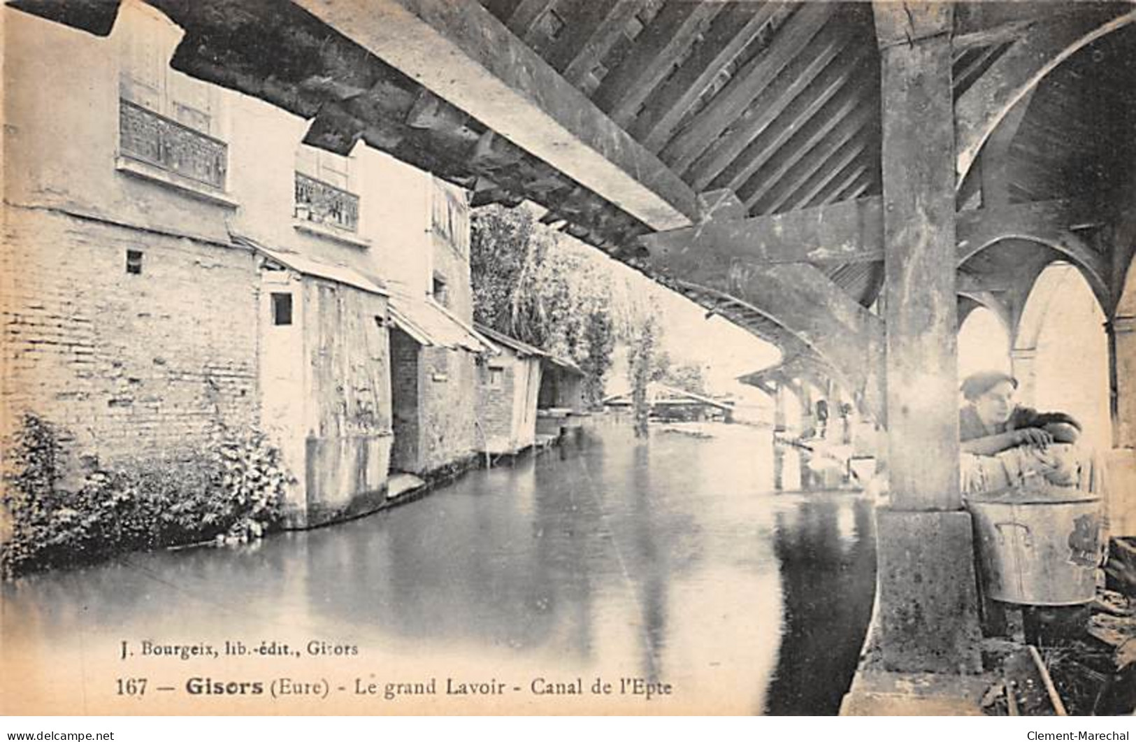 GISORS - Le Grand Lavoir - Canal De L'Epte - Très Bon état - Gisors