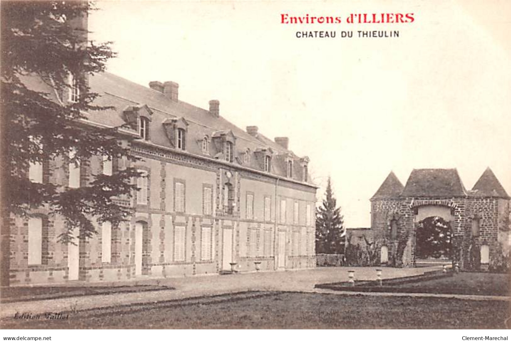 Environs D'ILLIERS - Château Du Thieulin - Très Bon état - Illiers-Combray