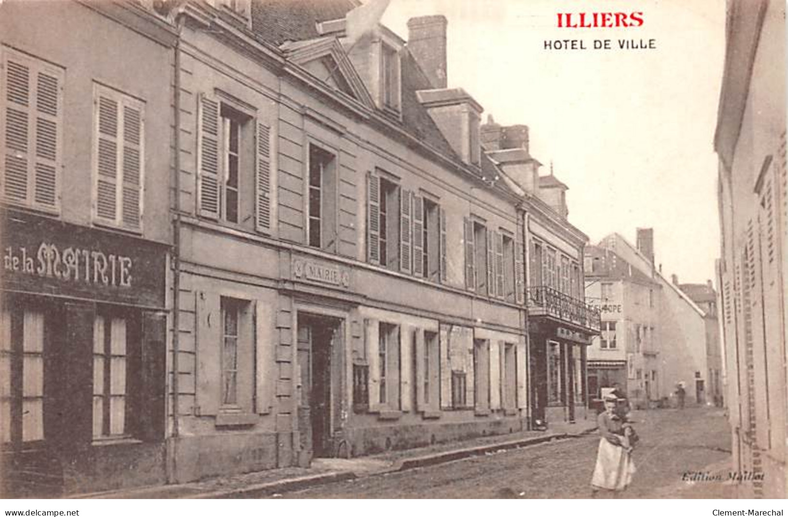 ILLIERS - Hôtel De Ville - Très Bon état - Illiers-Combray