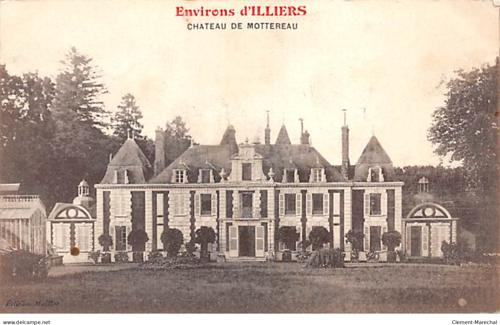 Environs D'ILLIERS - Château De Mottereau - Très Bon état - Illiers-Combray